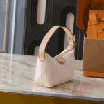 Louis Vuitton Hills Pochette Bag Denim Pink - Image 5