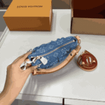 Louis Vuitton Pochette Valley Denim Blue - Image 5