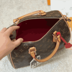 Louis Vuitton Speedy Soft Crafty Bag Monogram Red - Image 2