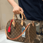 Louis Vuitton Speedy Soft Crafty Bag Monogram Red - Image 4