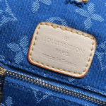 Louis Vuitton OnTheGo Tote Bag Denim Blue - Image 9