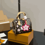 Louis Vuitton X Murakami Speedy Bandoulière Cherry Blossom Sakura Brown - Image 4