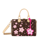 Louis Vuitton X Murakami Speedy Bandoulière Cherry Blossom Sakura Brown