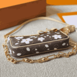 Louis Vuitton x Murakami Pochette Accessoires Sakura Brown - Image 3