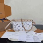 Louis Vuitton x Murakami Pochette Accessoires Bag White - Image 5