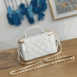 White Small Vanity Case With Pockets - Image 5
