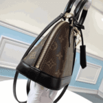 Louis Vuitton Alma BB Bag Monogram Canvas Black - Image 4