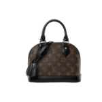 Louis Vuitton Alma BB Bag Monogram Canvas Black