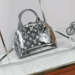 Louis Vuitton Alma BB Silver Monogram Miroir - Image 3