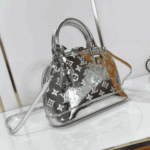 Louis Vuitton Alma BB Silver Monogram Miroir - Image 5