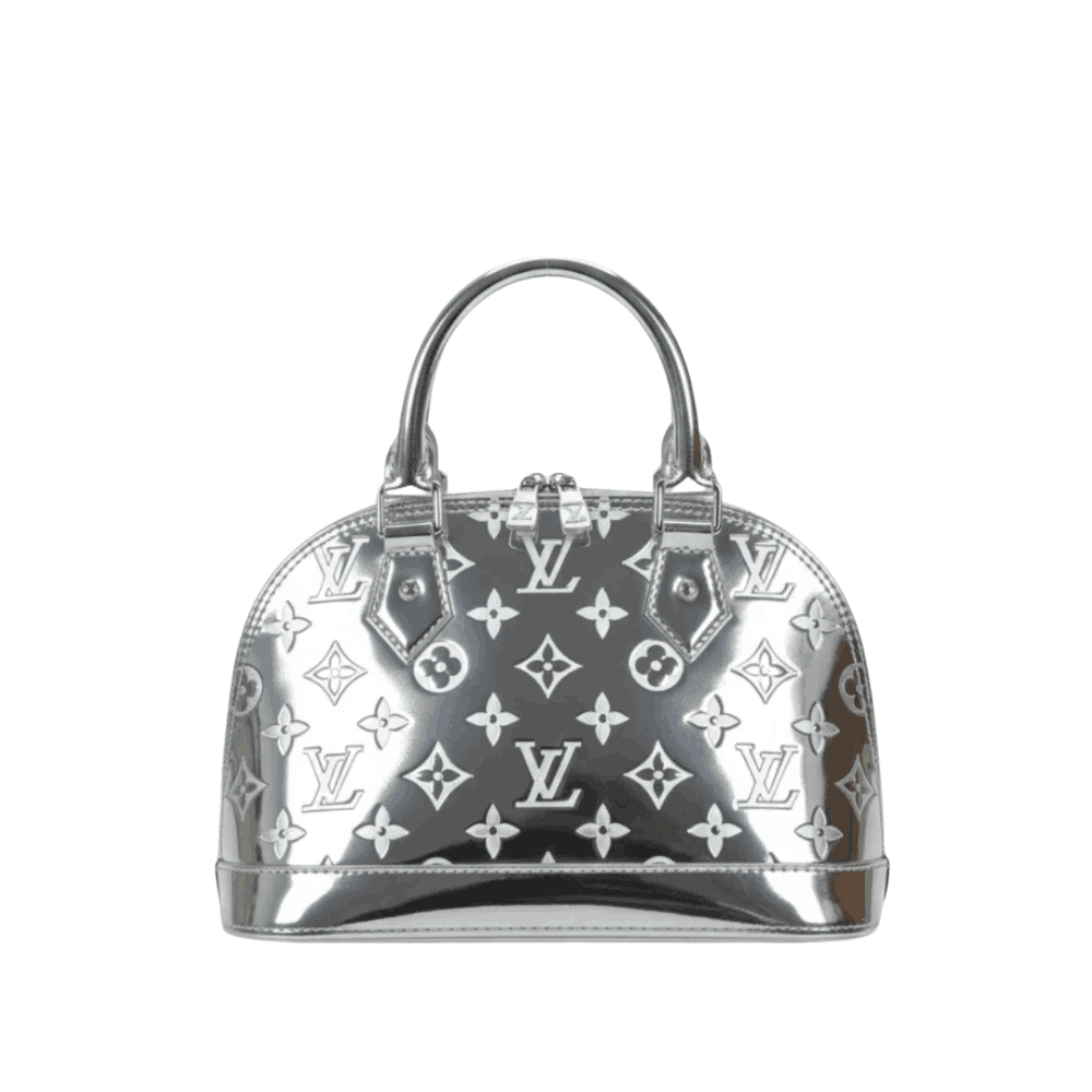 Louis Vuitton Alma BB Silver Monogram Miroir Louis Vuitton Alma BB Silver Monogram Miroir - Image 1