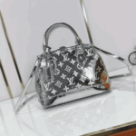 Louis Vuitton Alma BB Silver Monogram Miroir - Image 6