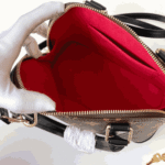 Louis Vuitton Alma BB Bag Monogram Canvas Black - Image 6