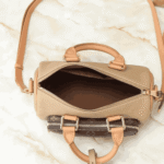 Louis Vuitton Keepall Bandoulière 25 Bag Beige - Image 4
