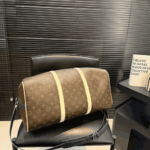 Louis Vuitton Keepall Bandoulière Monogram Canvas Light Yellow - Image 2