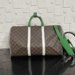 Louis Vuitton Keepall Bandoulière Monogram Green - Image 3