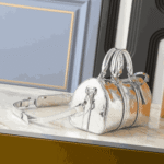 Louis Vuitton Keepall Bandoulière Monogram Miroir Silver - Image 2