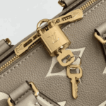 Louis Vuitton Speedy Bandoulière Gray Crème Beige - Image 3