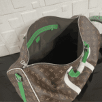Louis Vuitton Keepall Bandoulière Monogram Green - Image 9