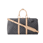 Louis Vuitton Keepall Bandoulière 45 Denim Cloudy Gray