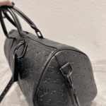 Louis Vuitton Keepall Bandoulière Black Monogram Shadow - Image 2