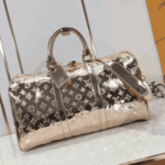 Louis Vuitton Keepall Bandoulière Copper Monogram Miroir - Image 4