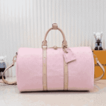 Louis Vuitton Keepall Bandoulière Denim Pink - Image 2