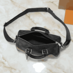 Louis Vuitton Keepall Bandoulière Mon Monogram Black - Image 4