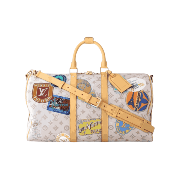Louis Vuitton Keepall Bandoulière Monogram Dune