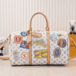 Louis Vuitton Keepall Bandoulière Monogram Dune Coated Canvas - Image 5