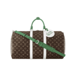 Louis Vuitton Keepall Bandoulière Monogram Green
