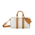 Louis Vuitton Keepall Bandoulière Off White Monogram Heritage