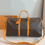 Louis Vuitton Keepall Bandoulière Safran Yellow - Image 4