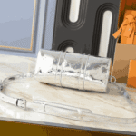 Louis Vuitton Keepall Bandoulière Monogram Miroir Silver - Image 3