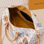 Louis Vuitton Keepall Bandoulière Monogram Dune Coated Canvas - Image 6