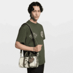 Louis Vuitton Keepall Bandoulière Khaki Damoflage - Image 7