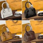 Louis Vuitton Nano Alma Bag White Quartz Epi Leather - Image 2