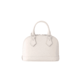 Louis Vuitton Nano Alma Bag White Quartz Epi Leather