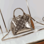 Louis Vuitton Nano Alma Monogram Miroir Gold - Image 3