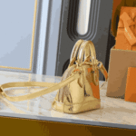 Louis Vuitton Nano Alma Monogram Miroir Gold - Image 4