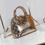 Louis Vuitton Nano Alma Monogram Miroir Gold - Image 4