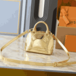 Louis Vuitton Nano Alma Monogram Miroir Gold - Image 3