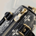 Louis Vuitton Nano Speedy Monogram in Denim - Image 4