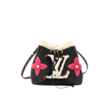 Louis Vuitton NéoNoé MM Teddy Shearling Black