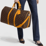 Louis Vuitton Keepall Bandoulière Safran Yellow - Image 6