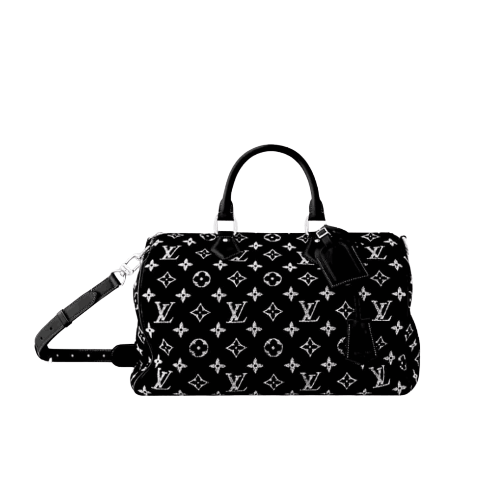 Louis Vuitton Speedy Bandoulière Bag Black Louis Vuitton Speedy Bandoulière Bag Black - Image 1