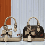 Louis Vuitton X Takashi Murakami Monogram Cerise Alma BB White - Image 2