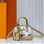 Louis Vuitton X Takashi Murakami Monogram Cerise Alma BB White - Image 3
