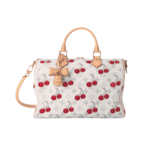 Louis Vuitton X Takashi Murakami Monogram Cerise Speedy White
