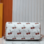 Louis Vuitton X Takashi Murakami Monogram Cerise Speedy White - Image 5